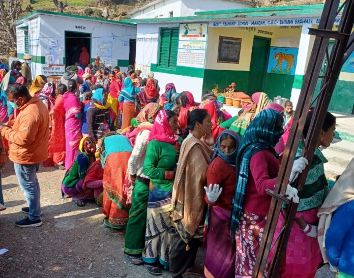 Uttarakhand Assembly Election 2022: उत्तराखंड में दोपहर एक बजे तक 35.21 फीसदी मतदान