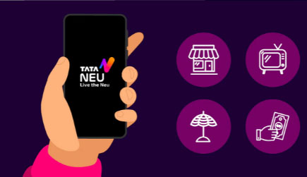 टाटा का डिजिटल वर्ल्ड में बड़ा धमाका : मोबाइल ऐप Tata Neu होगा आज लॉन्च