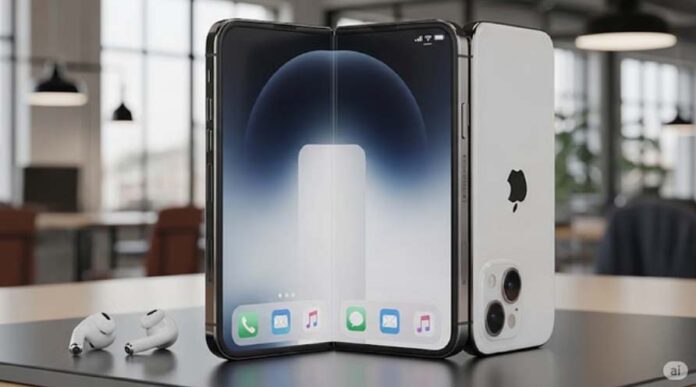 Foldable iPhone: एपल 2026 में लॉन्च कर सकता है पहला फोल्डेबल आईफोन, कीमत आई सामने Foldable iPhone: एपल 2026 में लॉन्च कर सकता है पहला फोल्डेबल आईफोन, कीमत आई सामने