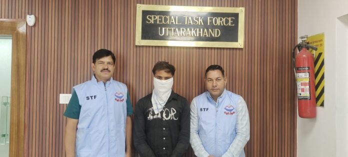 55 लाख की साइबर ठगी में STF की कार्रवाई, एक अभियुक्त पंजाब से गिरफ्तार